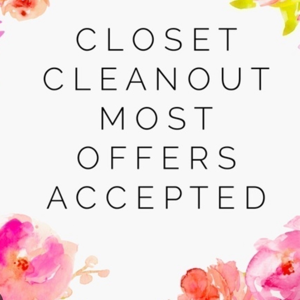 Reasonable offers always welcome and accepted